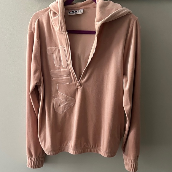 Fila Peach Half-Zip Top - Picture 1 of 4
